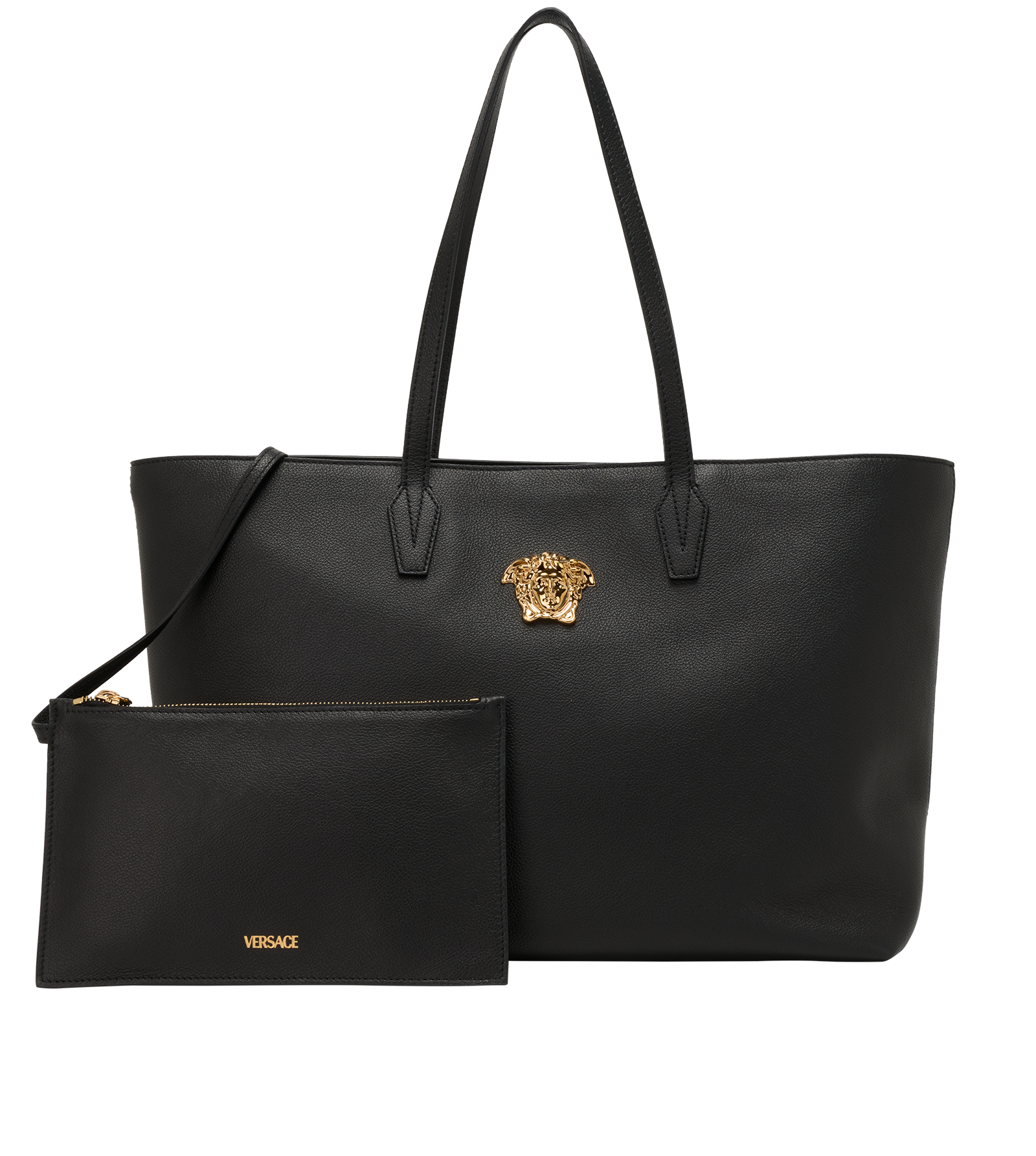 Medusa Tote, &pound;450, Handbags, Black, Leather, Other view